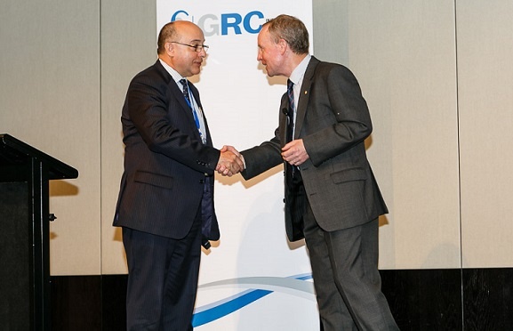 Alf Esteban at the GRCI conference