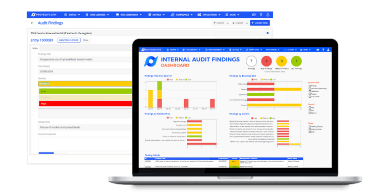 internal audit mockup