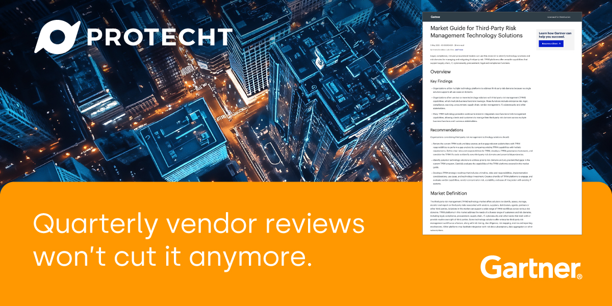 Protecht-Gartner Email Banner