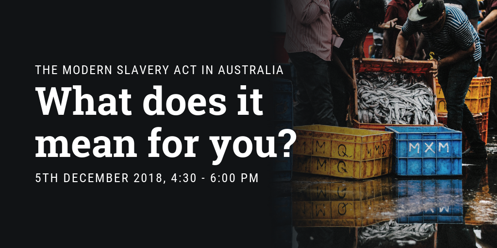 Modern Slavery Act - Twitter Post