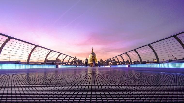 Featured image for the British Council Protecht.ERM case study showing a bridge in London