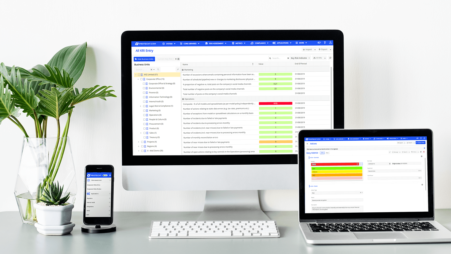 Use Protecht.ERM for Effective Enterprise Risk Management