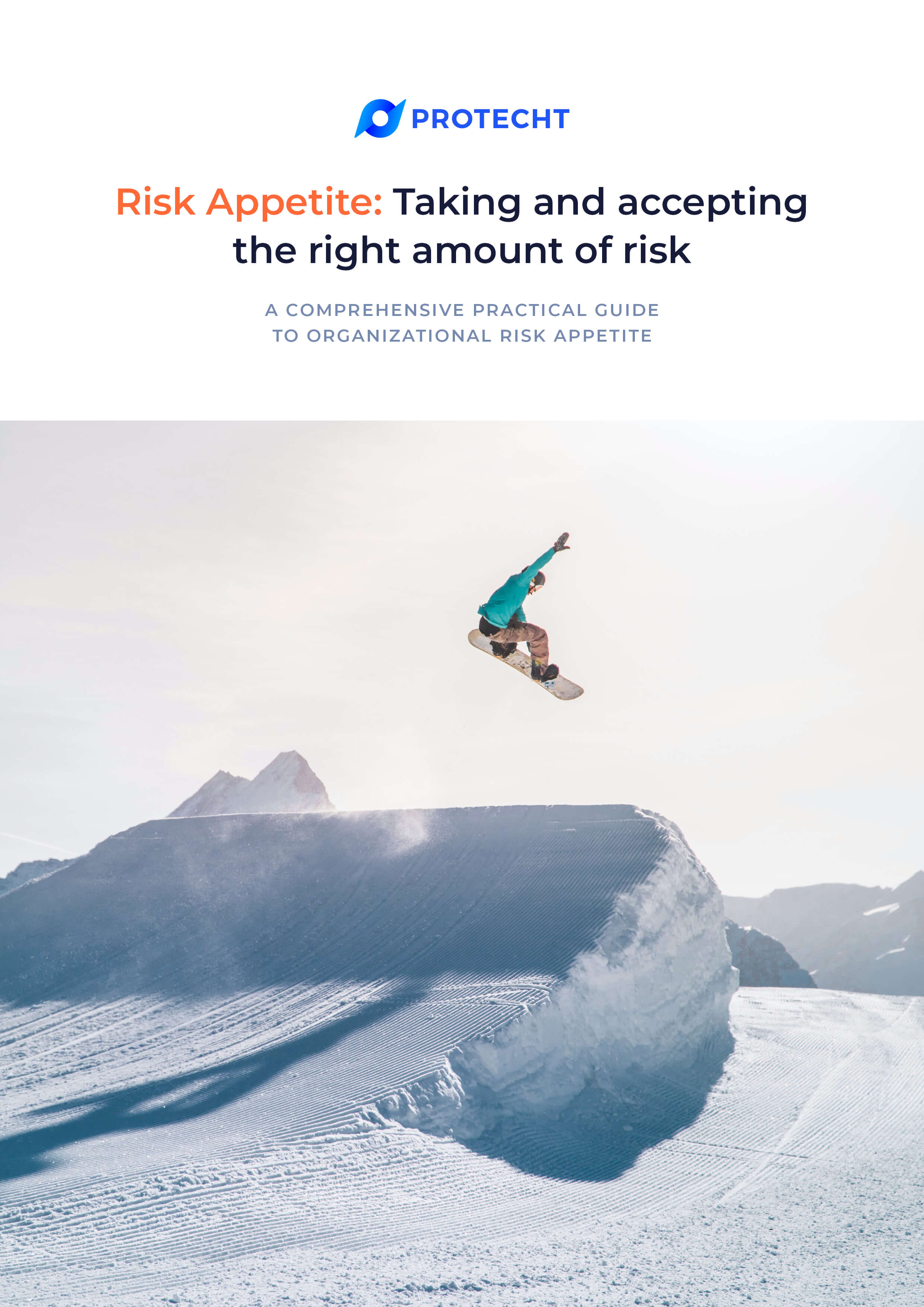 Risk Appetite ebook cover: Taking and accepting the right amount of risk